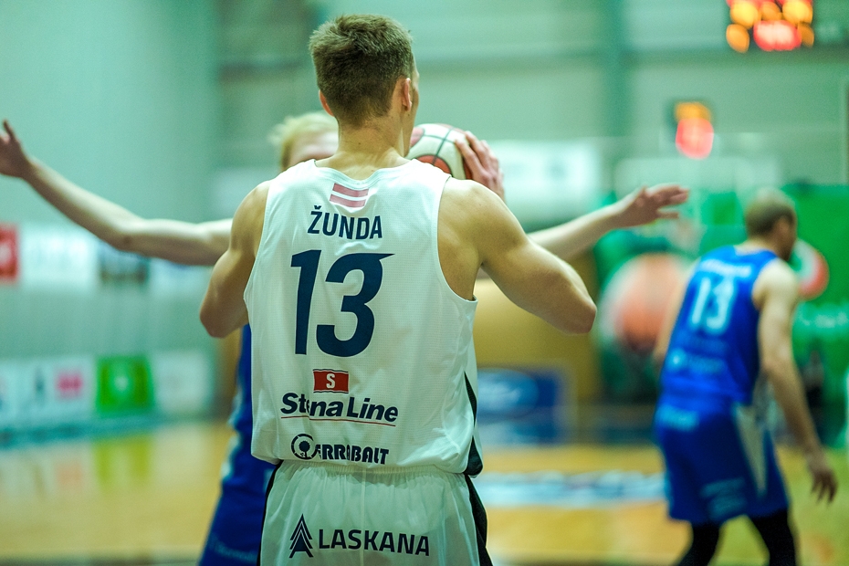 "Liepājas" basketbolisti savā laukumā cieš minimālu zaudējumu