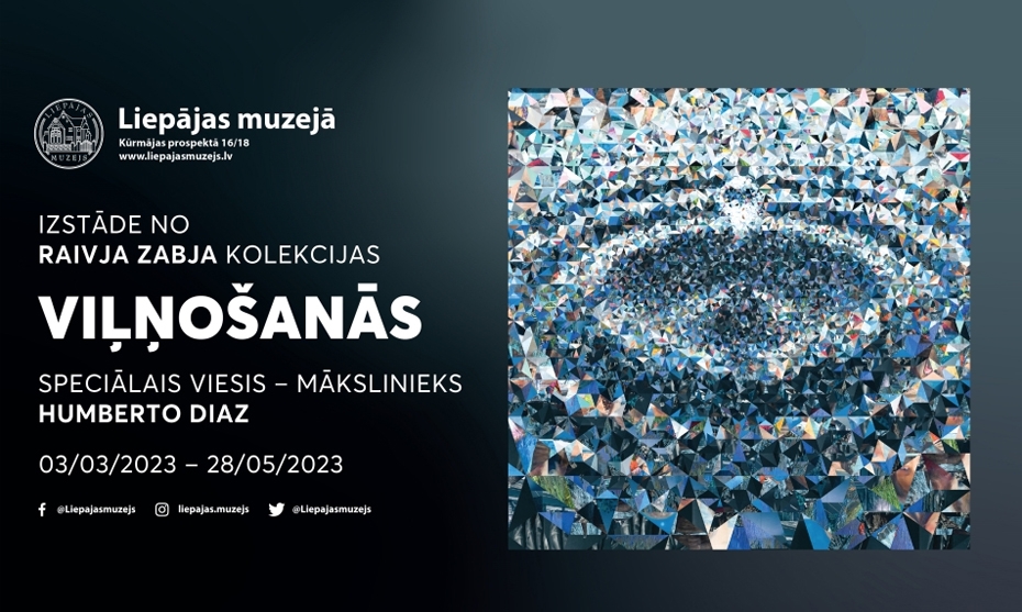 Muzejā būs skatāma Raivja Zabja mākslas kolekcijas izstāde "Viļņošanās"