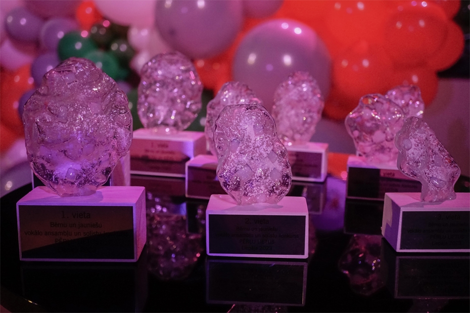 Noskaidroti konkursa "Pērļu lietus" uzvarētāji