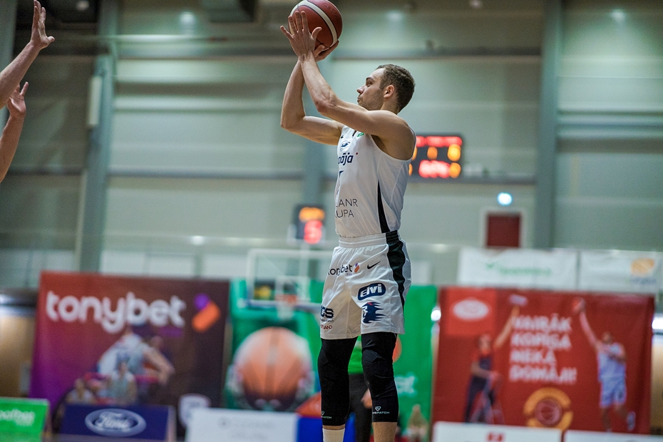 BK "Liepāja" pārliecinoša uzvara LBL ceturtdaļfināla pirmajā spēlē