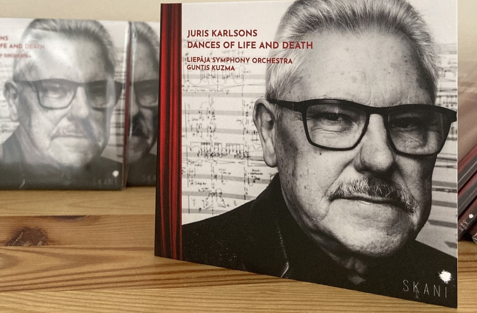 Lsm.lv: Izdots Jura Karlsona simfoniskās mūzikas albums, kuru ieskaņojis LSO