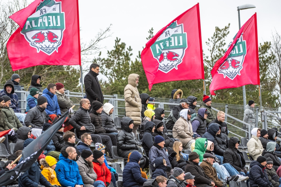 "Liepāja" virslīgas mačā apspēlē "Tukums 2000"/"Telms"