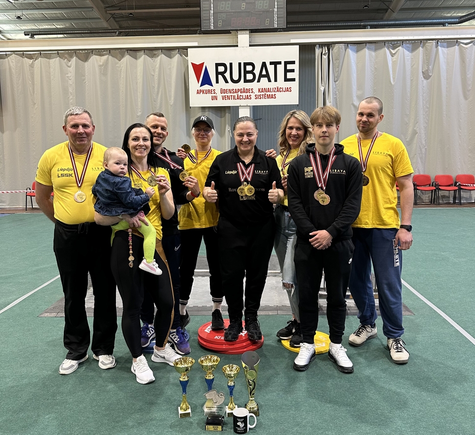 "Libava Powerlifting" ar medaļām atgriežas no čempionātiem Gulbenē