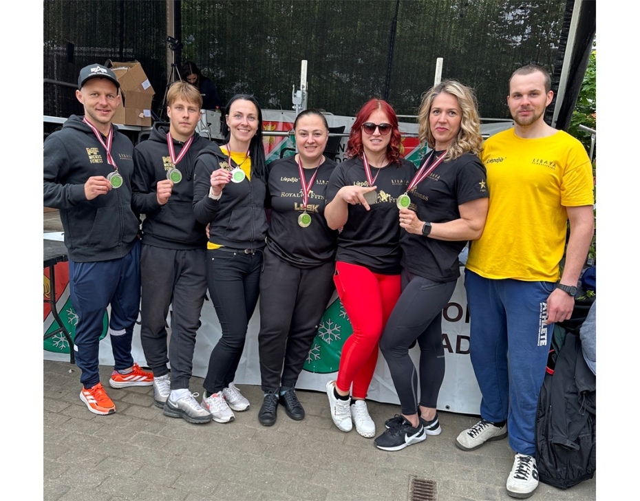 Komandai “Libava Powerlifting" sekmes Latvijas čempionātā Madonā