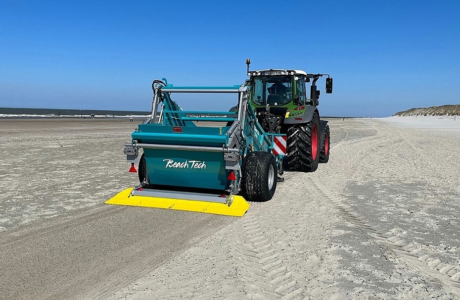 Vēlas iegādāties jaunu pludmales smilšu sijāšanas tehniku