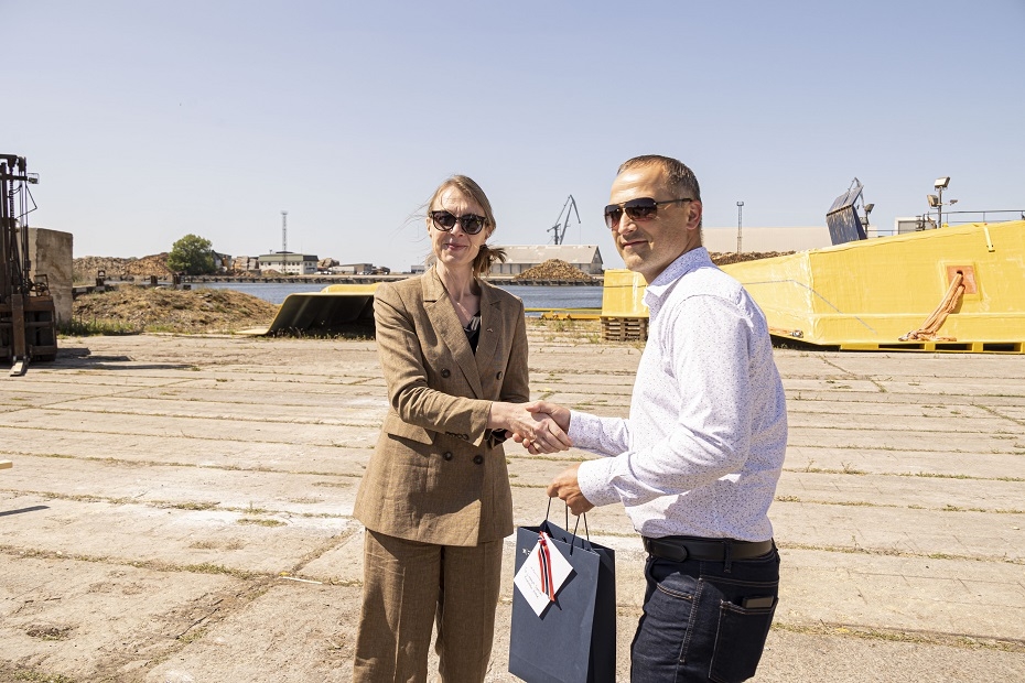 Liepāju apmeklē Norvēģijas karalistes ārkārtējā un pilnvarotā vēstniece Īne Morenga