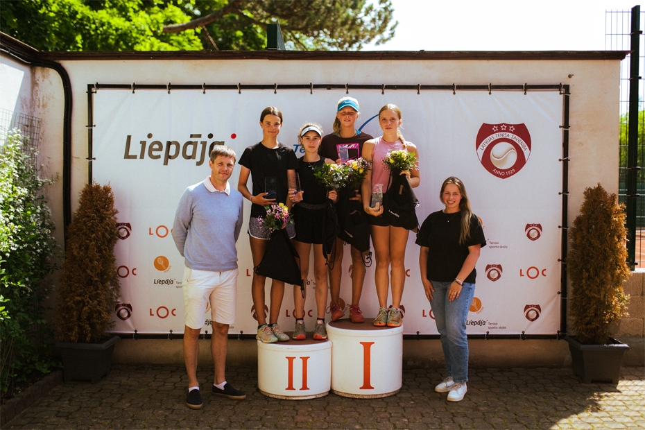Liepājā aizvadīts starptautisks tenisa turnīrs jauniešiem