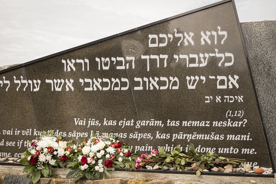 Atminēsies ebreju tautas genocīda upurus 