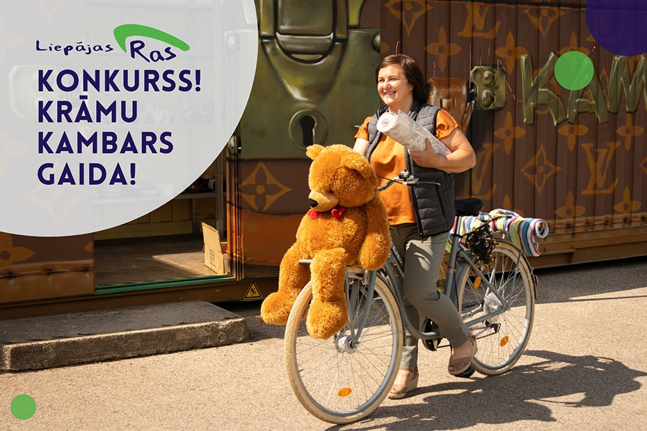 "Liepājas RAS" aicina piedalīties akcijā "Krāmu kambars gaida"