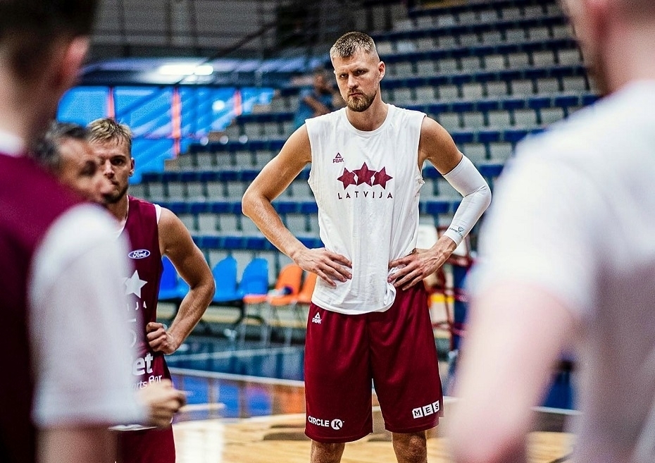 Porziņģis Latvijas vīriešu basketbola izlases sastāvā Pasaules kausā nespēlēs