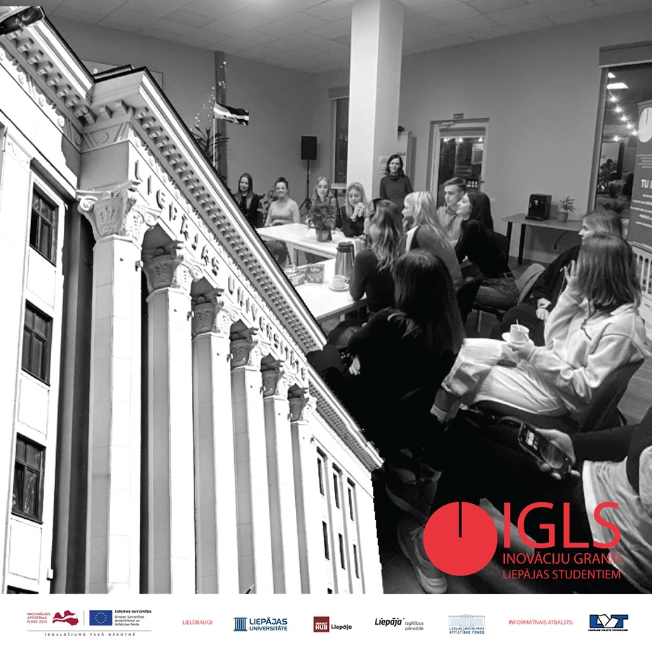 Liepājā realizē ERAF projektu "Inovāciju granti Liepājas studentiem jeb IGLS"