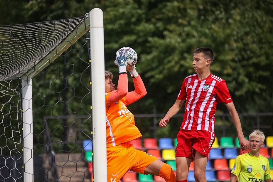 Futbola skolas U18 komanda noslēdz sezonu devītajā vietā