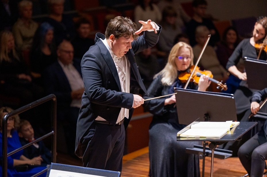 Pirmo reizi Liepājas Simfonisko orķestri klausoties