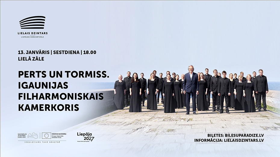 "Lielajā dzintarā" uzstāsies Igaunijas filharmoniskais kamerkoris