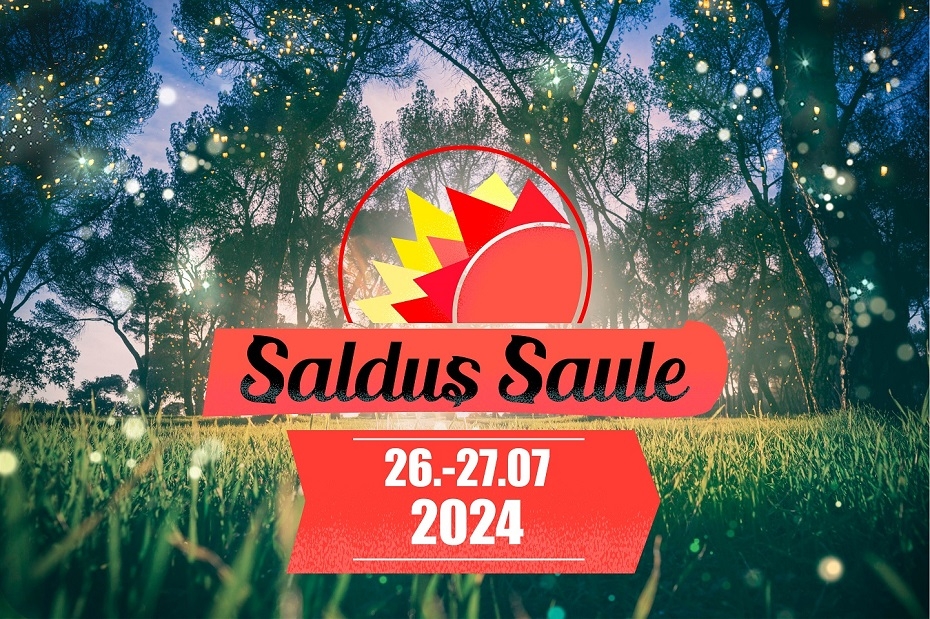Festivālā "Saldus Saule" uzstāsies "Detlef", "Sudden Lights" un Fiņķis    