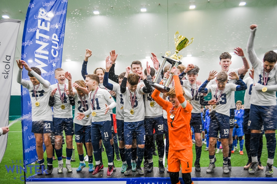 Noslēdzies piektais futbola turnīra "Liepāja Winter cup" posms