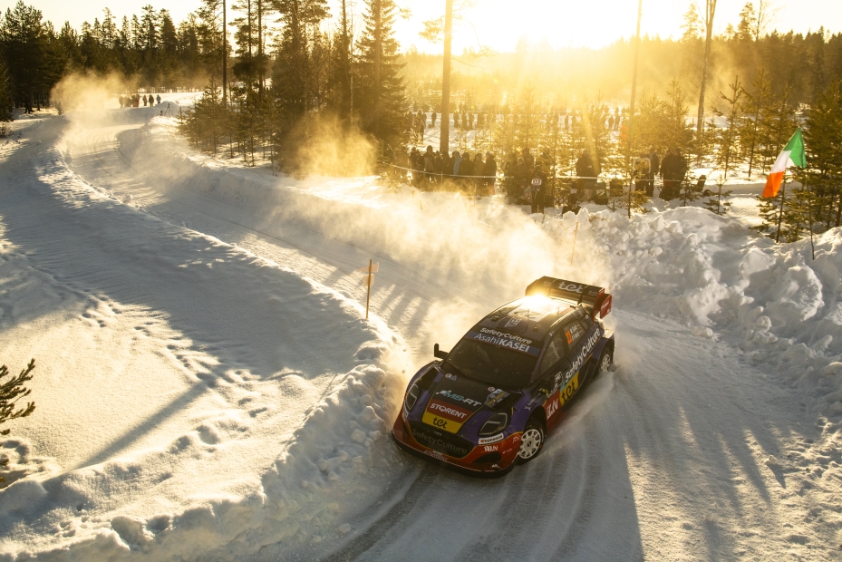 Sesks/ Francis Zviedrijas WRC posmā finišē sestie 