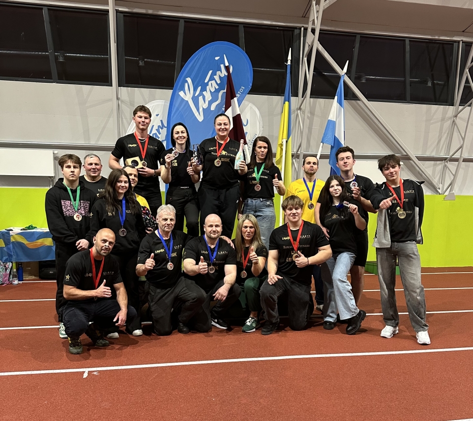 Liepājas komandai "Libava Powerlifting" 3. vieta Līvānu čempionātā spiešanā guļus