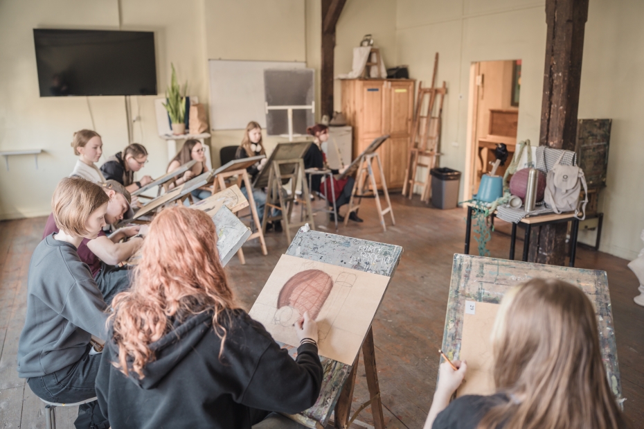 LMMDV veiksmīgi aizvadīts pirmais Latvijas mēroga zīmēšanas konkurss