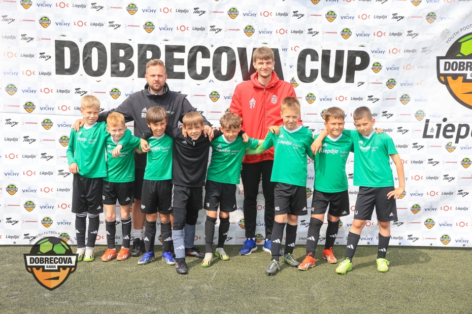 Aizvadīts Baltijā lielākā bērnu futbola festivāla "Dobrecova kauss 2025" 1. posms