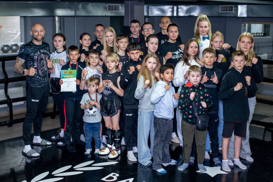 Aizvadīts "Ballistic Boxing Club" kausa kikboksā bērniem un iesācējiem 2. posms
