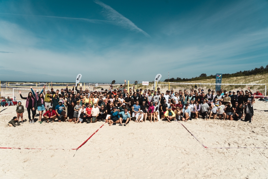 Aizvadīts pludmales volejbola un pludmales tenisa festivāls "Amber Sand Fest Liepāja"