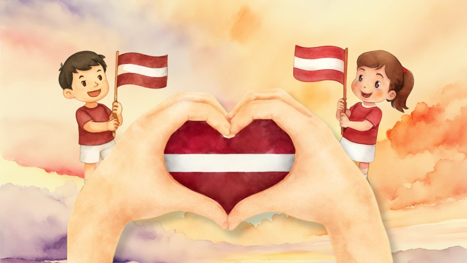 Latvijas svētku tirdziņa organizatori aicina bērnus uzzīmēt LATVIJU!