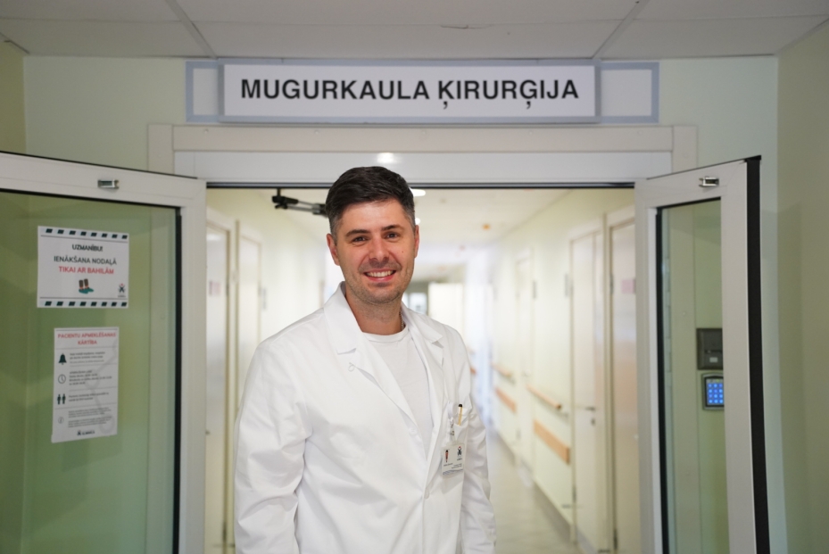 Liepājas Ambulatorajā centrā konsultē pieredzējis mugurkaula ķirurgs Artūrs Doncovs