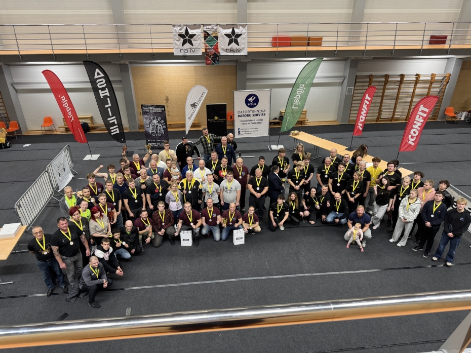 Nosledzies Liepājas čempionāts spiešanā guļus