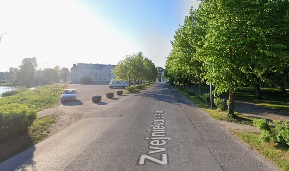 Zvejnieku alejas labiekārtošanas projekta izstrādei tiek rīkota koku ciršanas apspriešana