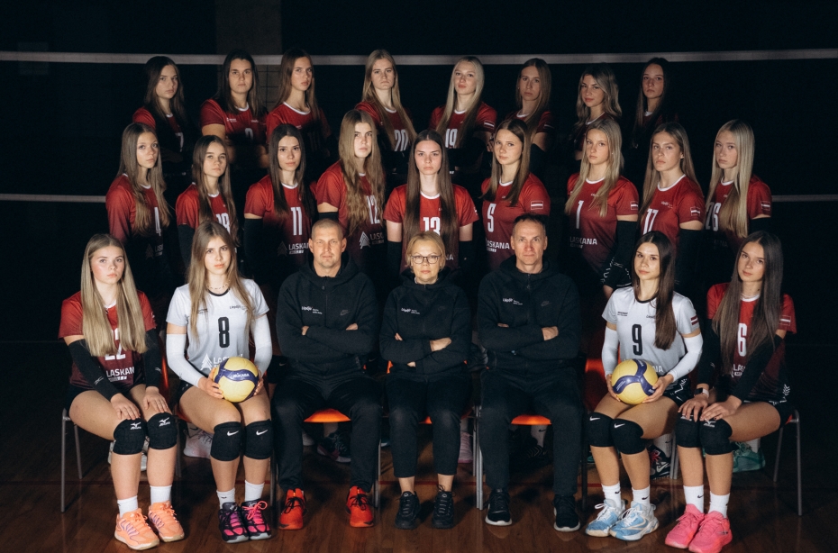 Liepājas volejbolistes gatavojas vēsturiskai spēlei