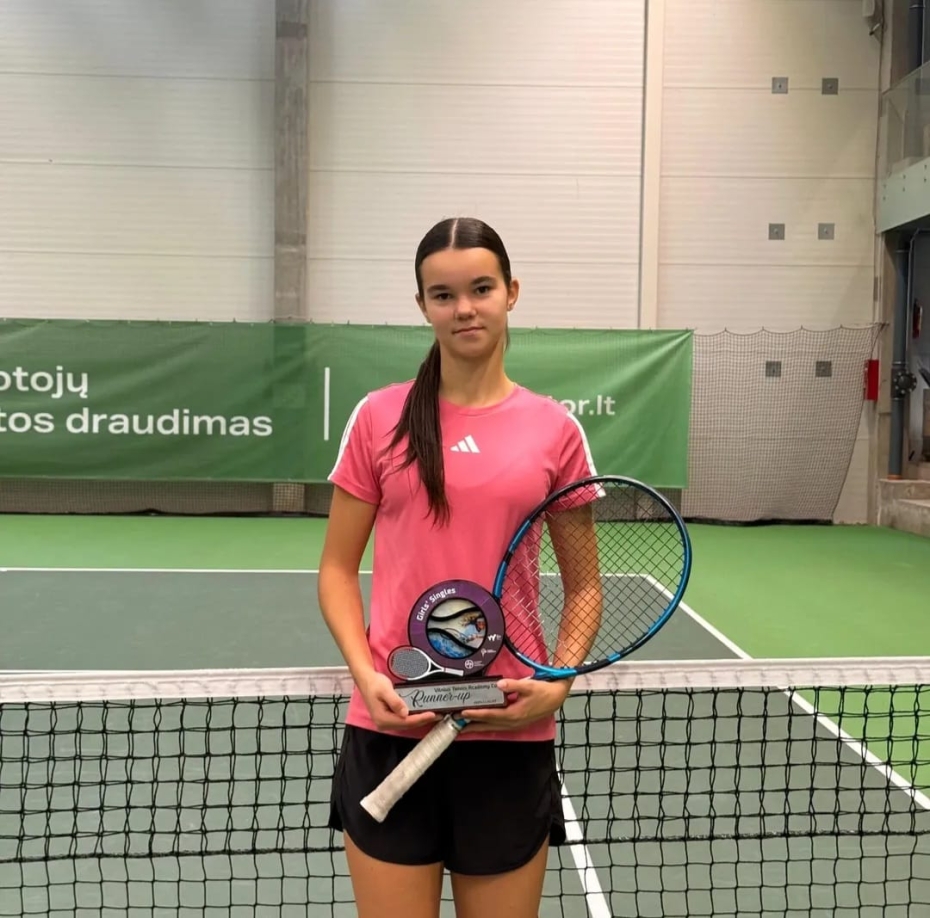 Liepājas Tenisa sporta skolas tenisistēm lieliski panākumi starptautiskajā ITF turnīrā 
