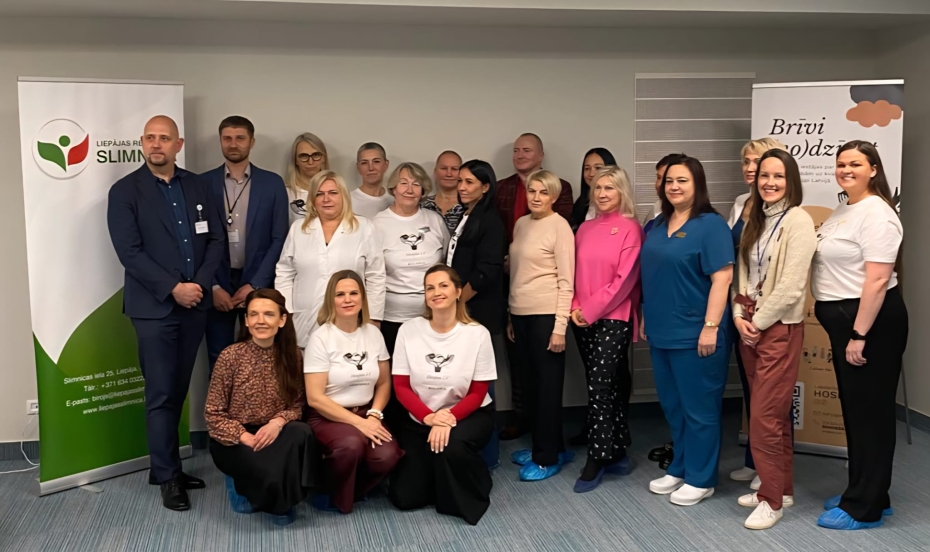 Hospiss LV izvērš reģionālo pārklājumu – brīvprātīgo kustība sāk darbu Liepājā