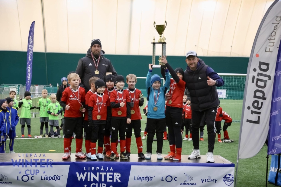 Liepājā startē 3. bērnu un jauniešu futbola turnīra “Liepāja Winter Cup” sezona