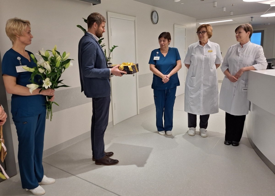 Iekšķīgo un infekciju slimību nodaļa sāk darbu jaunās, modernās telpās