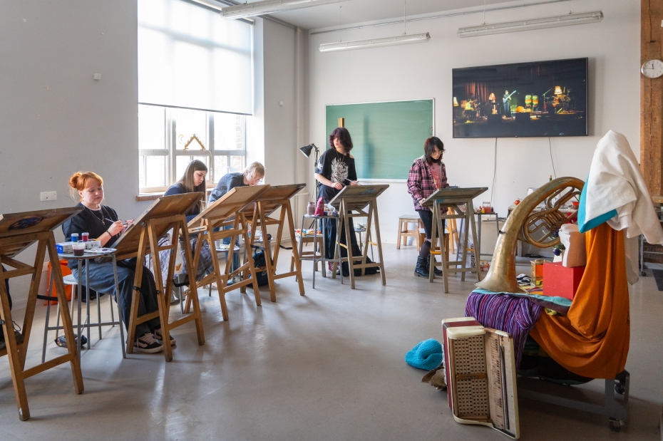 LMMDV veiksmīgi aizvadīts otrais Latvijas mēroga gleznošanas konkurss