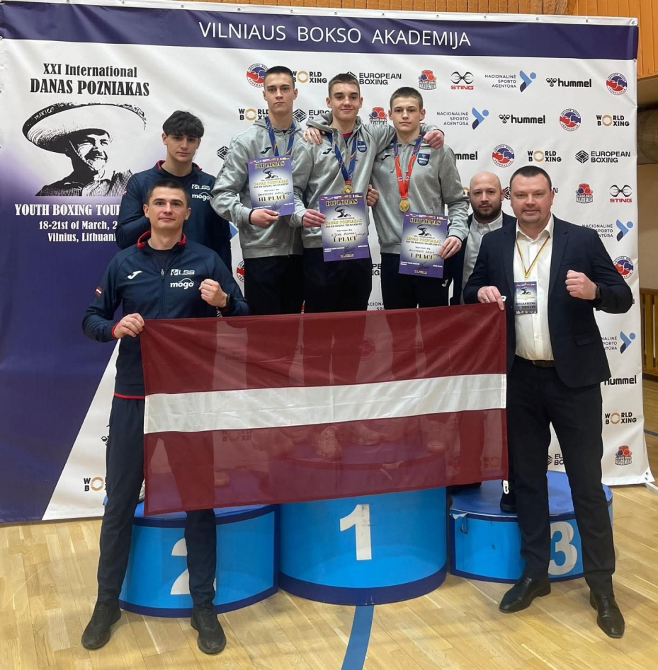 Liepājnieks Latvijas izlases sastāvā izcīna 5.  vietu boksā