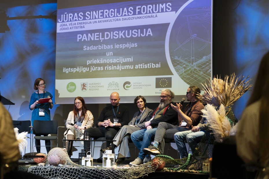 Jūras sinerģijas forumā iezīmē Baltijas jūras zilās ekonomikas attīstības virzienus