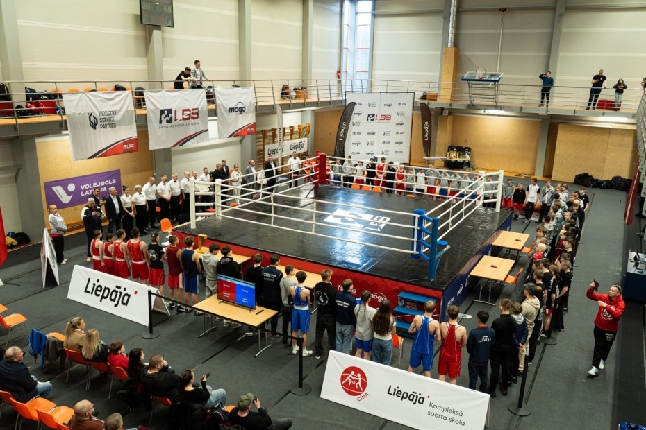 Liepājā aizvadīts Latvijas čempionāts boksā, piedalās vairāk nekā simts dalībnieku