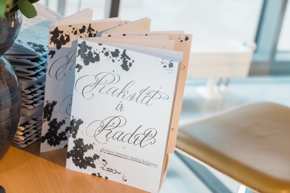 Atvērts LMMDV audzēkņu literāro darbu krājums “Rakstīt = Radīt”