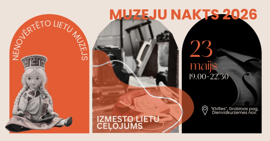 Muzeju nakts "Liepājas RAS" Nenovērtēto lietu muzejā
