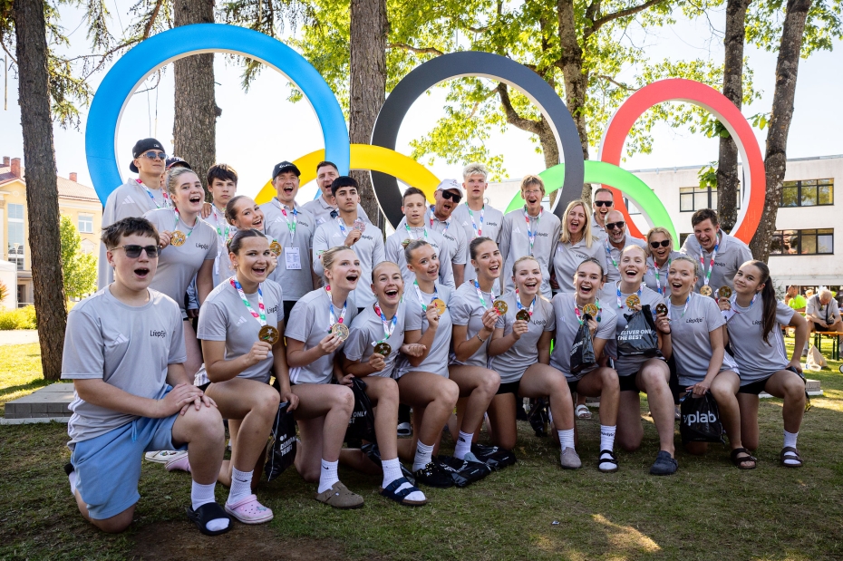 Liepājas jaunie sportisti Latvijas Jaunatnes X Olimpiādē izcīna 26 medaļas