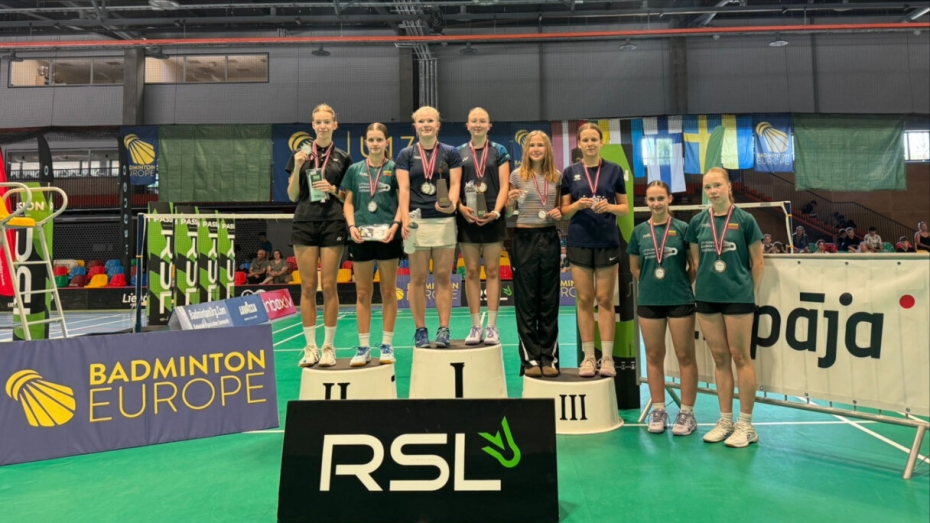 Bronza liepājniecei Eiropas badmintona U17 reitinga turnīrā “RSL Liepāja Beach U17 2026”