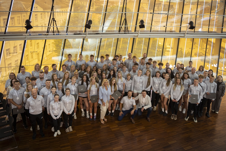 Liepāja godina Latvijas Jaunatnes X Olimpiādes dalībniekus