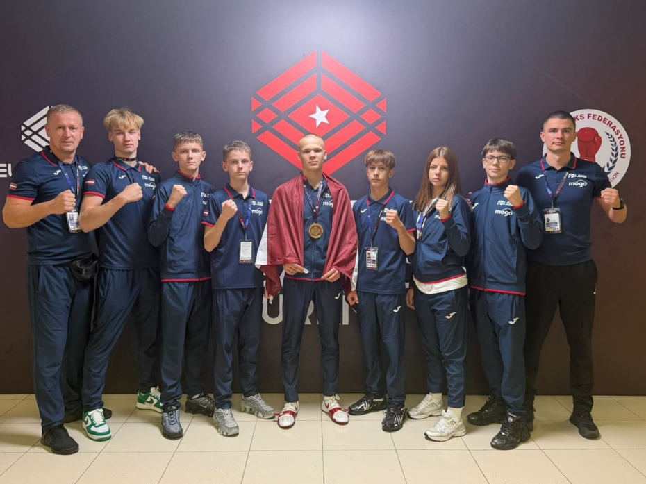   Divi Liepājas bokseri Latvijas izlasē U15 Eiropas čempionātā
