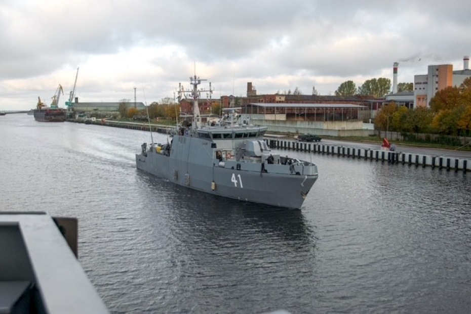Liepājas ostā ieradušies divi NATO pretmīnu grupas kuģi
