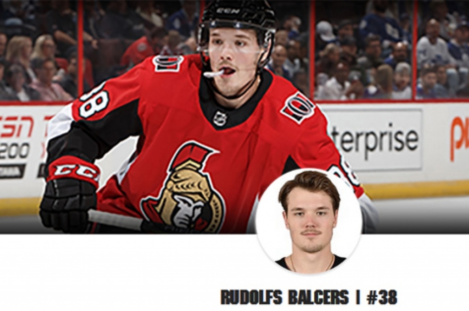 Liepājnieks Balcers savā otrajā mačā NHL gūst vārtus