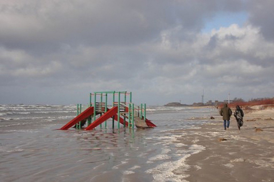 Šorīt visstiprākais vējš jūras piekrastē - Liepājā un Ventspilī