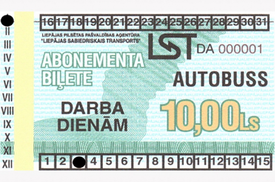 Skaidrojumi par jauno sabiedriskā transporta biļešu sistēmu