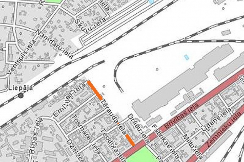 Izbūvējot jaunu satiksmes pārvadu, plāno nojaukt pusi Tērauda ielas apbūves